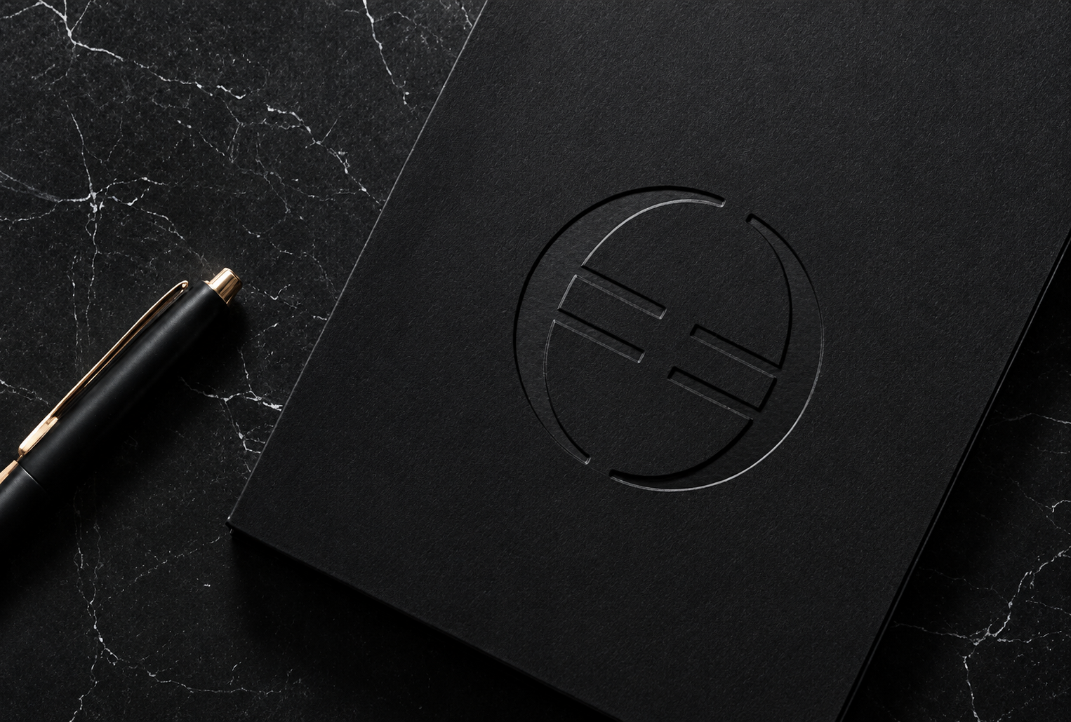 Ordo Embossed Notebook with Pen